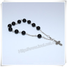 High Quanlity Stone Chain Catholic Bracelet (IO-CB178)